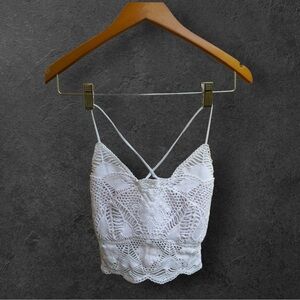 Buckle Women’s, Willow & Root, White Crochet Top